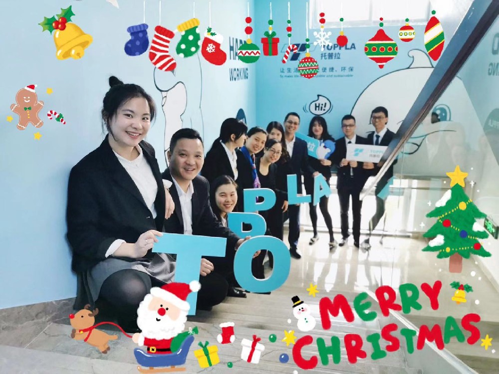 Merry Christmas from Toppla Family- plastic locker manufacturer