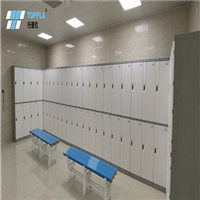 TOPPLA  ABS Plastic Lockers with White Door Colors