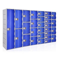 Toppla Spacious Heavy Duty Plastic Lockers