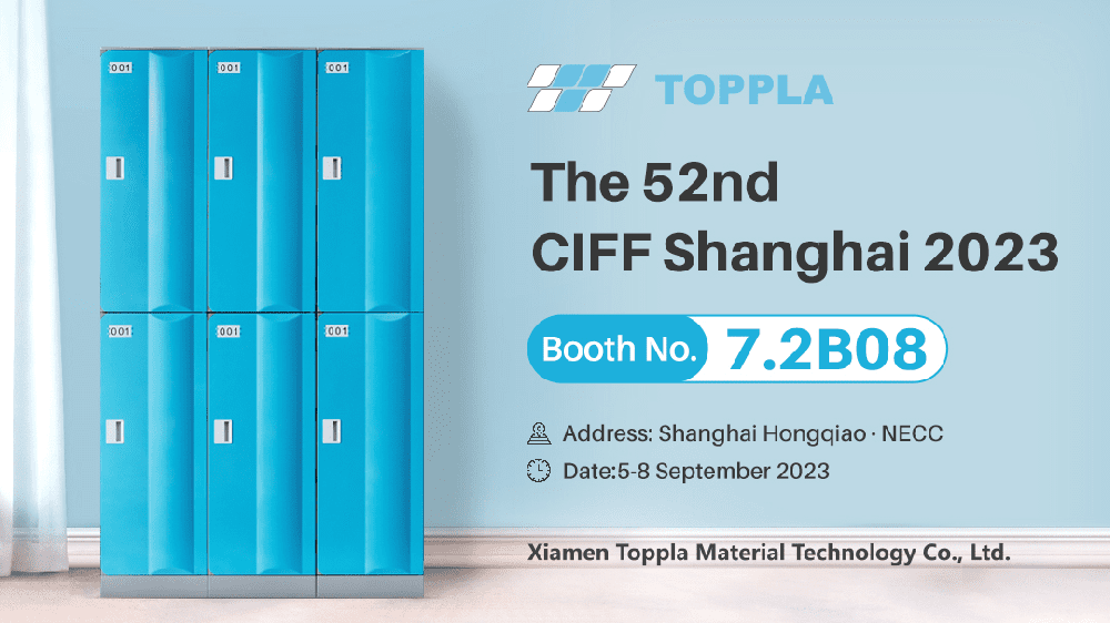 Toppla Locker attending The 52nd CIFF Shanghai